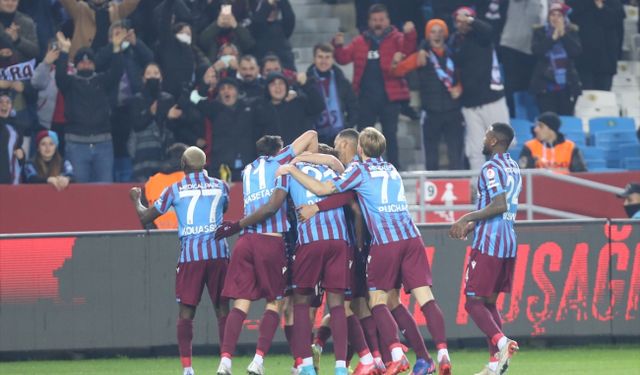 Türkiye Kupası'nda ilk yarı finalist Trabzonspor