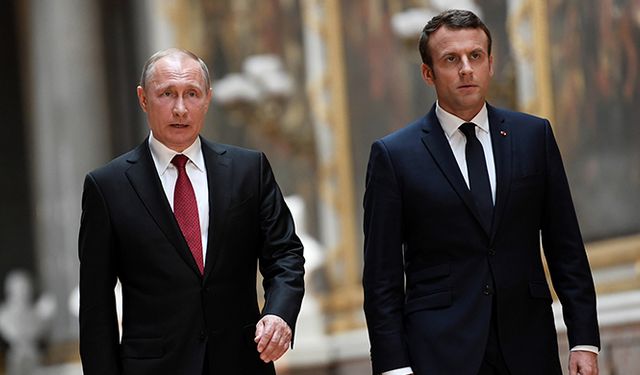 Putin ve Macron, Ukrayna'daki nükleer santrallerin durumunu görüştü