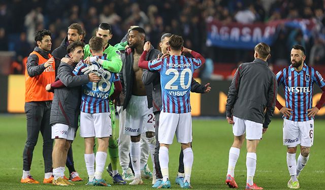 Trabzonspor dolu dizgin