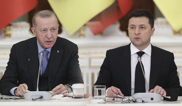 Cumhurbaşkanı Erdoğan Zelenskiy ile görüştü