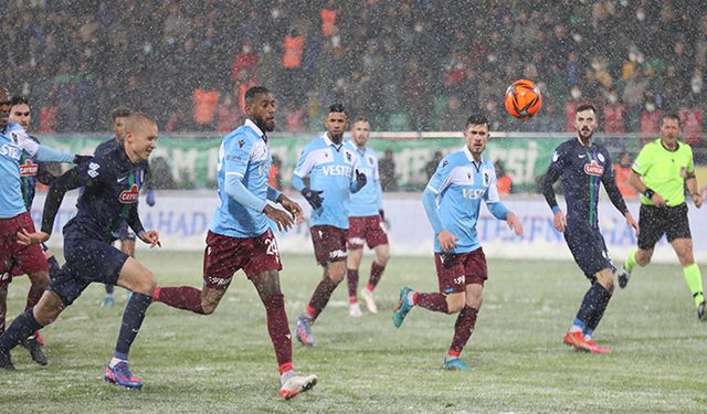 Karadeniz derbisi Çaykur Rizespor'un