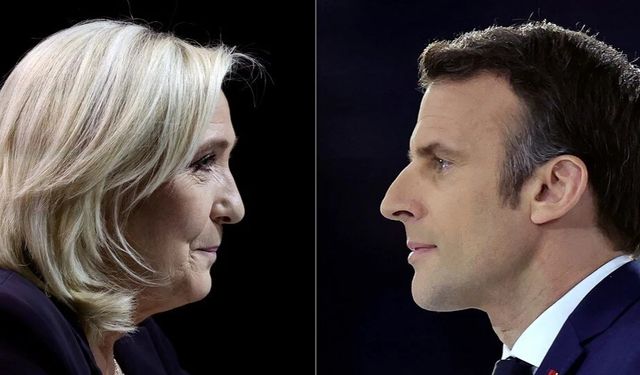 Macron ve Le Pen ikinci tura kaldı