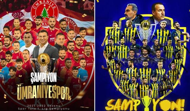 MKE Ankaragücü ve Ümraniyespor Süper Lig'de