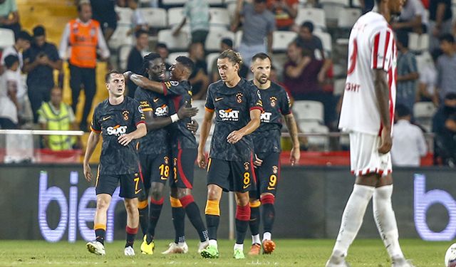 Galatasaray da lige galibiyetle başladı