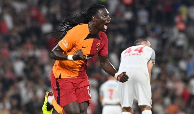 Gomis attı Galatasaray kazandı