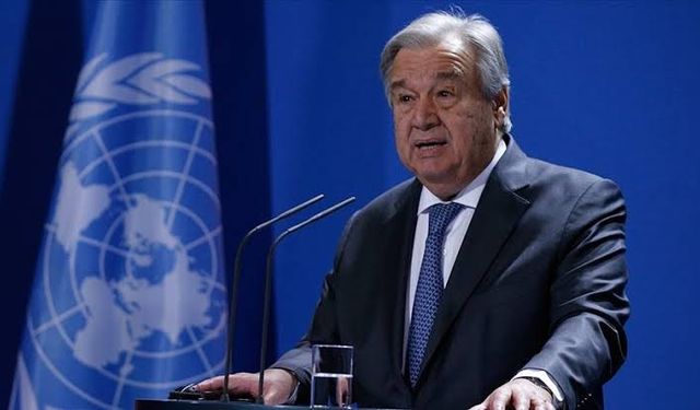 BM Genel Sekreteri Guterres İstanbul'da