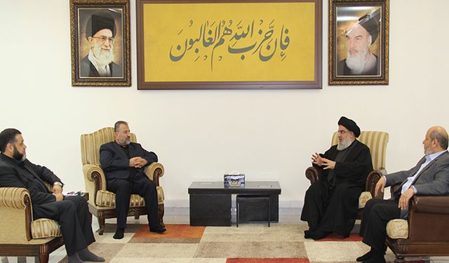 Nasrallah, Hamas heyeti ile görüştü