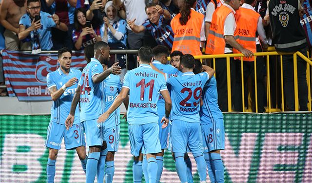 Trabzonspor deplasmanda kazandı