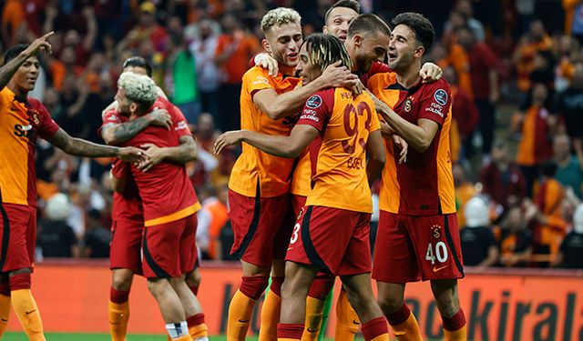 Galatasaray 10 kişiyle kazandı