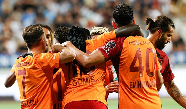 Galatasaray üç puanı üç golle aldı