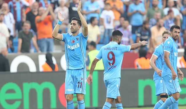 Trabzonspor son nefeste kazandı