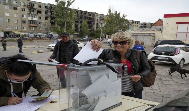 Donbass, Zaporijya ve Herson'da referandumun ilk sonuçları belli oldu