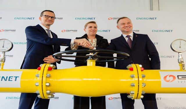 Norveç gazını Polonya'ya taşıyacak "Baltic Pipe" boru hattında akış başladı