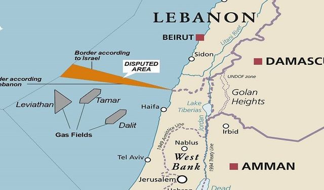 Lübnan, İsrail ile deniz sınırı çizimi konusunda ara bulucu ABD'den "yazılı teklifi" teslim aldı