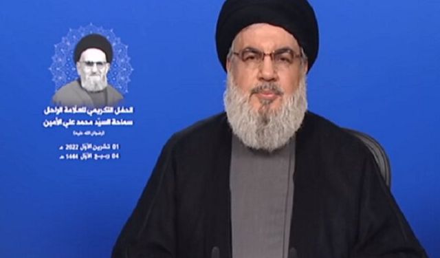 Hizbullah lideri Nasrallah'tan Filistin direnişi mesajı