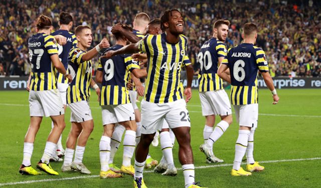 Fenerbahçe Avrupa'da kayıpsız ilerliyor