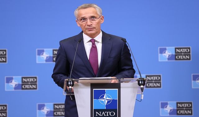 NATO Genel Sekreteri Jens Stoltenberg, basın toplantısı düzenledi