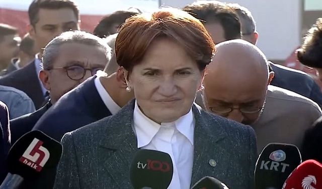 İYİ Parti Genel Başkanı Akşener, Amasra'da patlama yaşanan maden ocağında incelemede bulundu