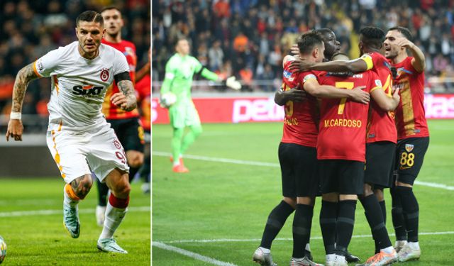 Galatasaray, Kayseri'den puansız dönüyor