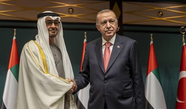 Cumhurbaşkanı Erdoğan, BAE Devlet Başkanı El Nahyan ile görüştü