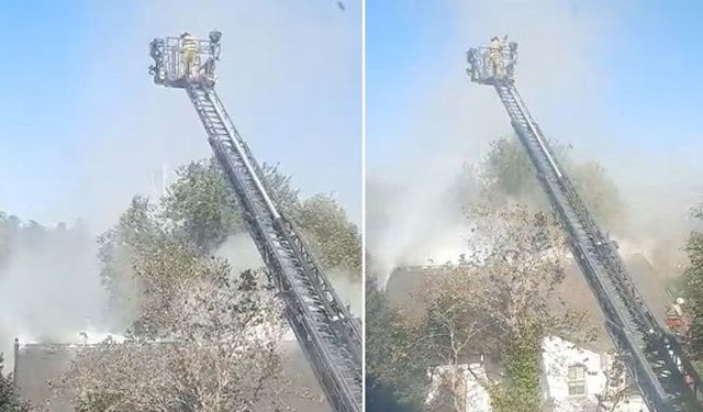 Boğaziçi Üniversitesi'nde yangın