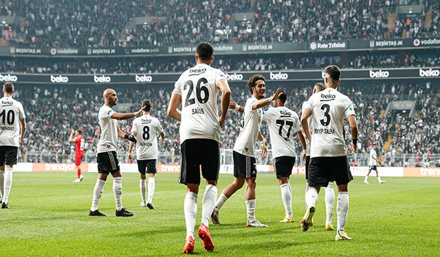 Beşiktaş'ta 2. Şenol Güneş dönemi galibiyetle başladı