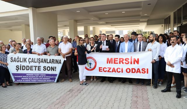 Mersin Eczacı Odası Başkanı Sağır darbedildi