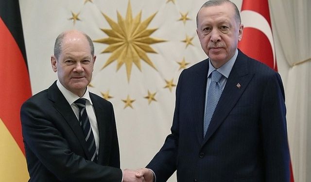 Cumhurbaşkanı Erdoğan, Almanya Başbakanı Scholz ile telefonda görüştü