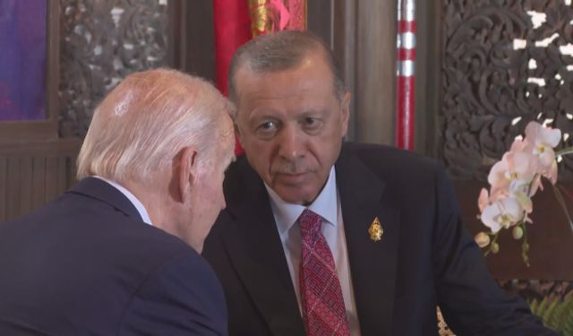 Cumhurbaşkanı Erdoğan Biden ile bir araya geldi