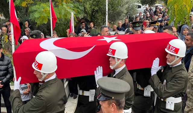 Şehit Piyade Uzman Çavuş İnak, Osmaniye'de son yolculuğuna uğurlandı