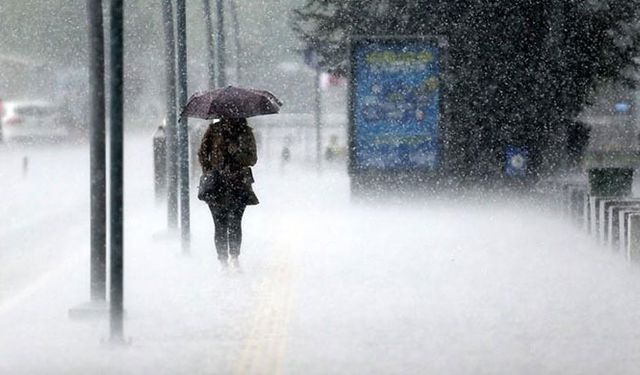 Meteoroloji'den 7 ilde 'turuncu' ve 'sarı' uyarı