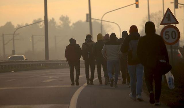 Kırklareli'nde 165 düzensiz göçmen yakalandı