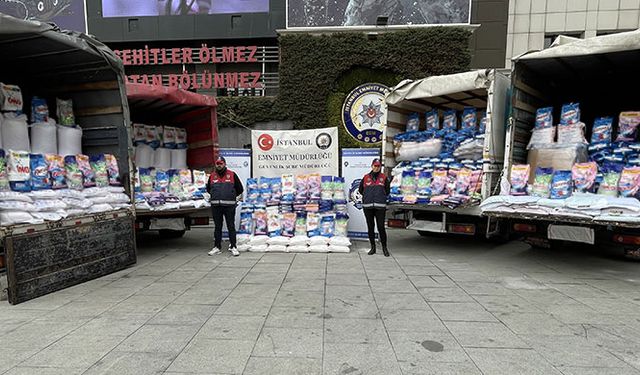 İstanbul'da tonlarca sahte deterjan ele geçirildi