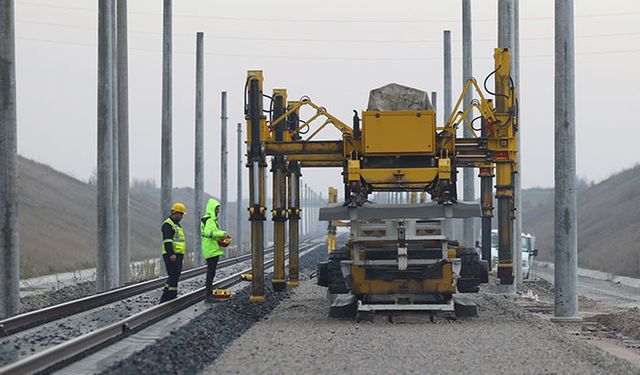 Halkalı-Kapıkule Demir Yolu Projesi'nin ilk etabı 2024'te tamamlanacak