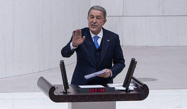 Bakan Hulusi Akar, Meclis Genel Kurulu'nda konuştu