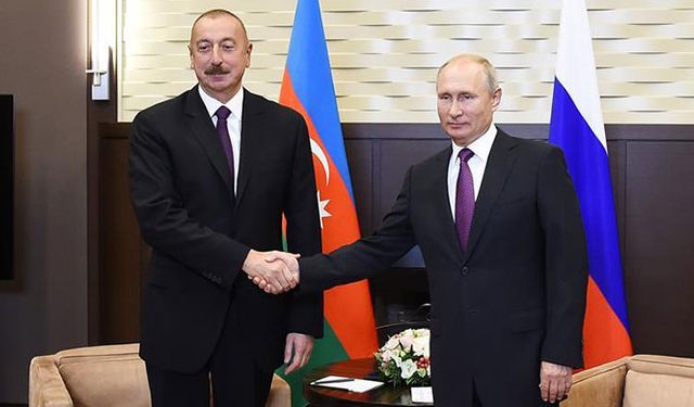 Putin ve Aliyev, üçlü mütabakat uygulaması üzere görüştü