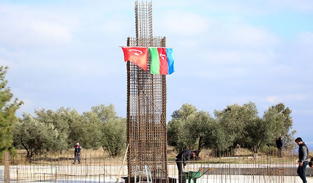 Azerbaycanlı Çanakkale şehitleri için anıt yapılıyor