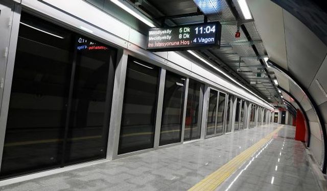 İstanbullular dikkat! Metro hattında sefer düzenlemesi