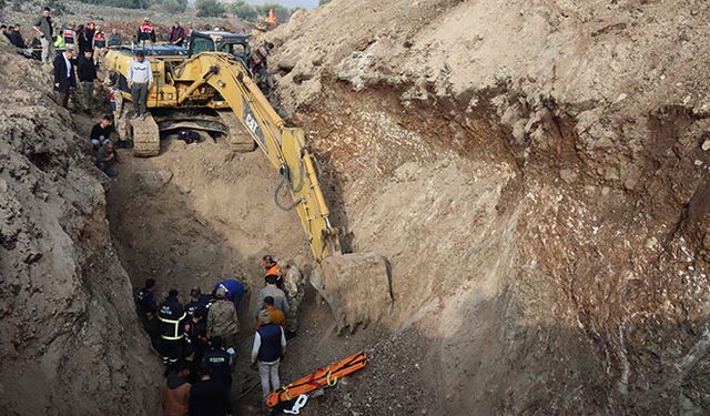 Kilis'te göçük altında kalan 2 işçi hayatını kaybetti