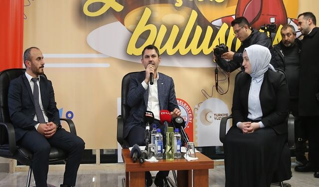 Bakan Murat Kurum, Giresun'da gençlerle buluştu