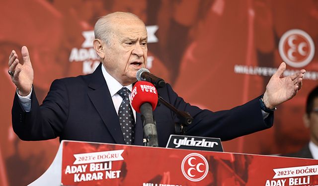 MHP lideri Bahçeli'den İmamoğlu tepkisi