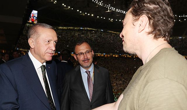 Cumhurbaşkanı Erdoğan Elon Musk ile görüştü