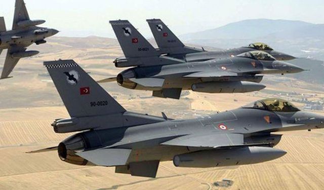 Yunanistan tacizine F16’lar karşılık verdi