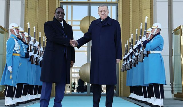 Cumhurbaşkanı Erdoğan, Senegal Cumhurbaşkanı'yla görüştü