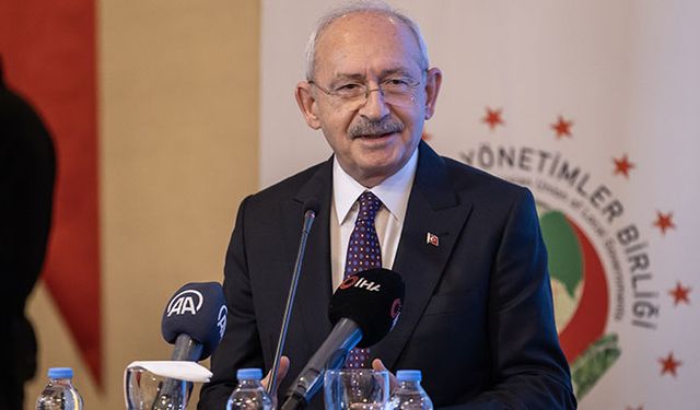 CHP Genel Başkanı Kılıçdaroğlu'ndan Cumhurbaşkanı adayı açıklaması