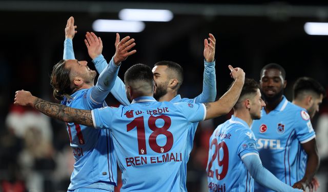 Trabzonspor kupada çeyrek finalde