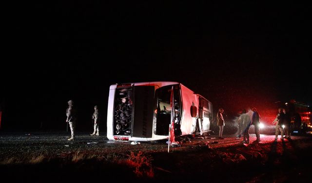 Diyarbakır'da otobüs faciası