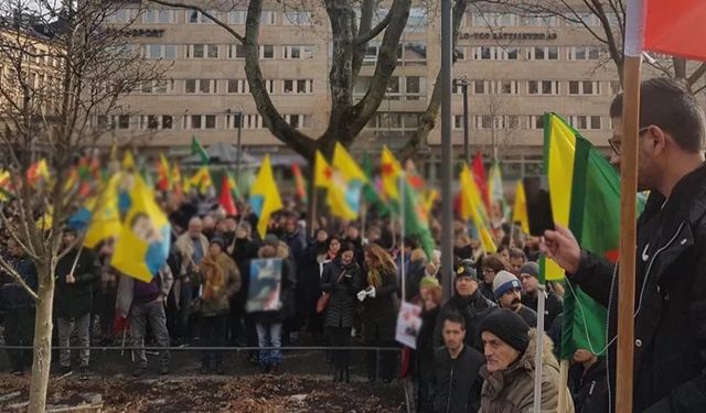 İsveç'teki PKK rezaleti suç sayılmadı