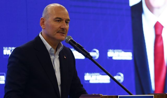 Bakan Soylu, "1. Uluslararası Evlat Nöbeti Aileleri Kongresi"nde konuştu