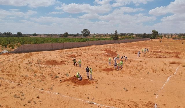 Libya'nın Terhune kentinde bir toplu mezar daha bulundu